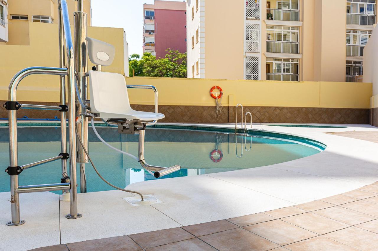 Ver7 - Estudio, Wifi, Fire Stick Amazon, Terraza, Vistas Al Mar, Piscina Torremolinos Exterior foto